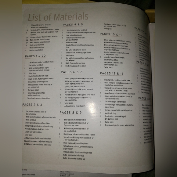 Scrapbook Kit With Instructions - Picture 7 of 8